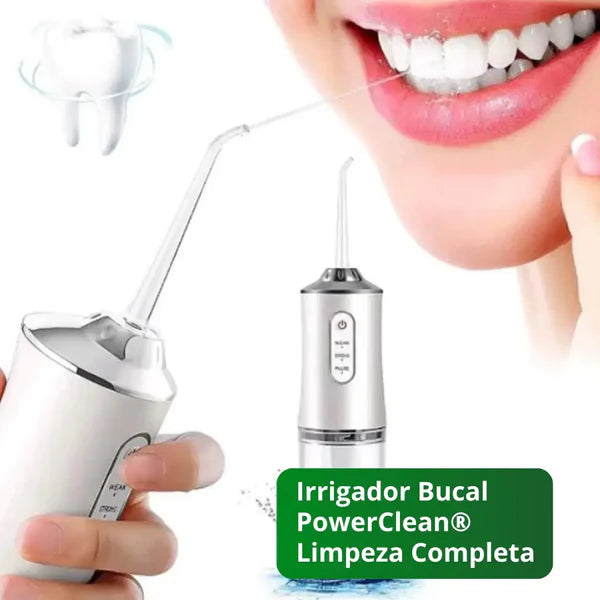 Irrigador Bucal PowerClean® - Limpeza Profunda [45% OFF]