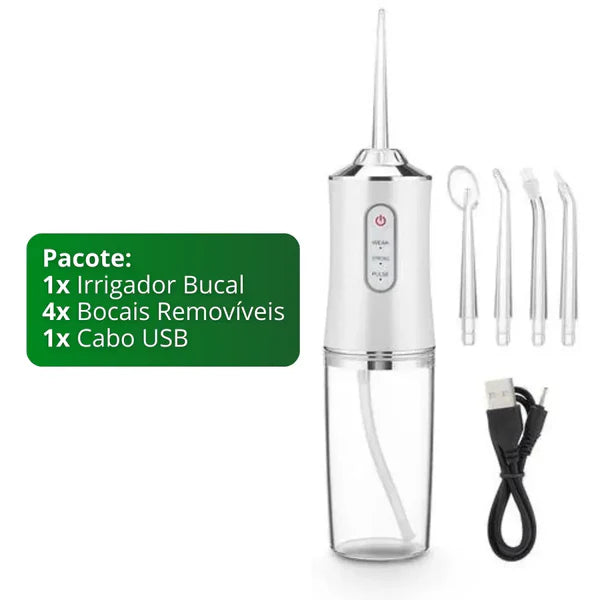 Irrigador Bucal PowerClean® - Limpeza Profunda [45% OFF]