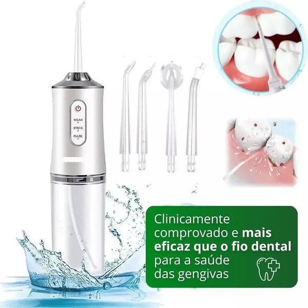 Irrigador Bucal PowerClean® - Limpeza Profunda [45% OFF]