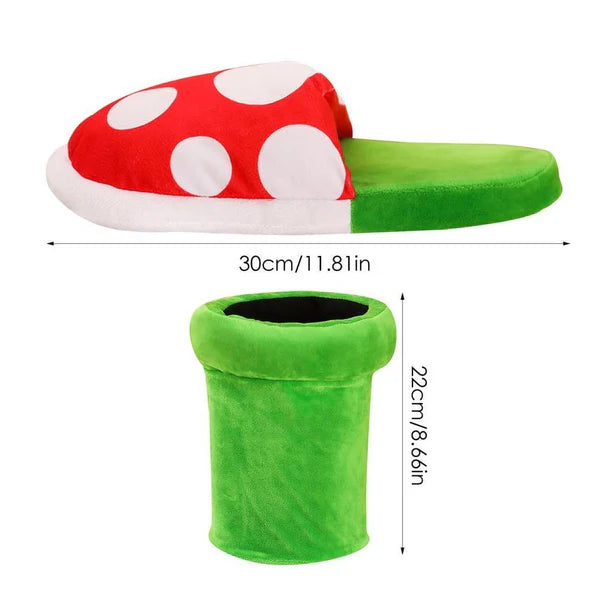 Pantufa Super Mario World Planta Piranha ©